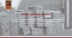 Desktop Screenshot of ecncorrugados.com